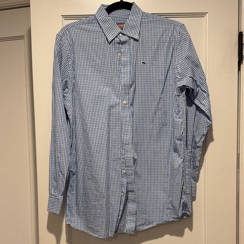 Vineyard Vines Gingham Button-Down Shirt